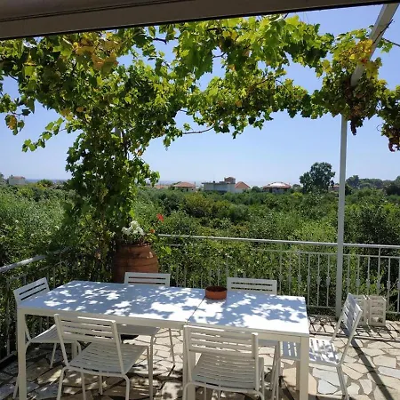 6 Bedrooms House With Sea View Furnished Garden And Wifi At Kakovatos Holiday home