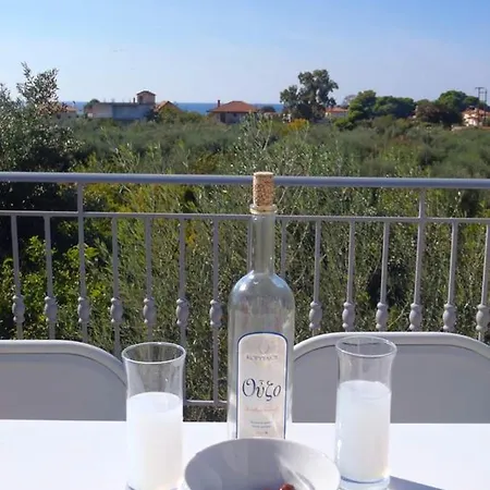 6 Bedrooms House With Sea View Furnished Garden And Wifi At Kakovatos Neochori (Zacharo)